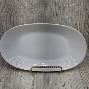 Rosenthal Continental Classic Modern White Relish Tray Serving Platter 9 5/8"
